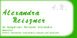 alexandra meiszner business card